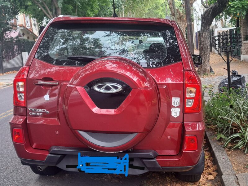 CHERY TIGGO 3 LUXURY 1,6 CVT COLOR ROJO, RURAL 5 PUERTAS