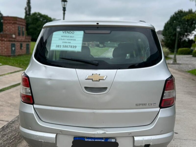 Vendo Chevrolet Spin LTZ 1.8. 3 filas - 7 asientos